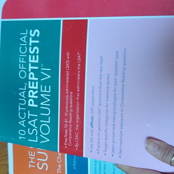 LSAT prep practice test books - Picture 4 of 6